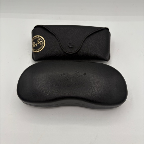 Ray-Ban Sunglasses Cases One Hard One Soft - Picture 1 of 3
